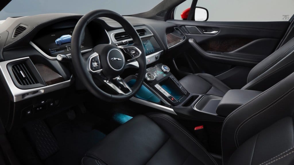 Jaguar I Pace électrique intérieur