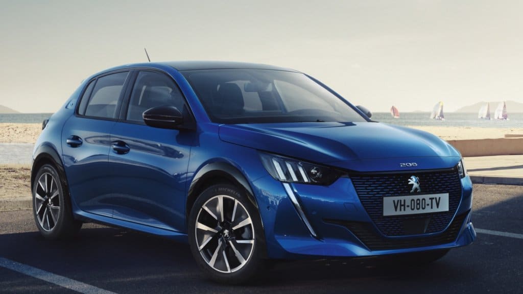 Voitures électriques 2020 : Peugeot e-208