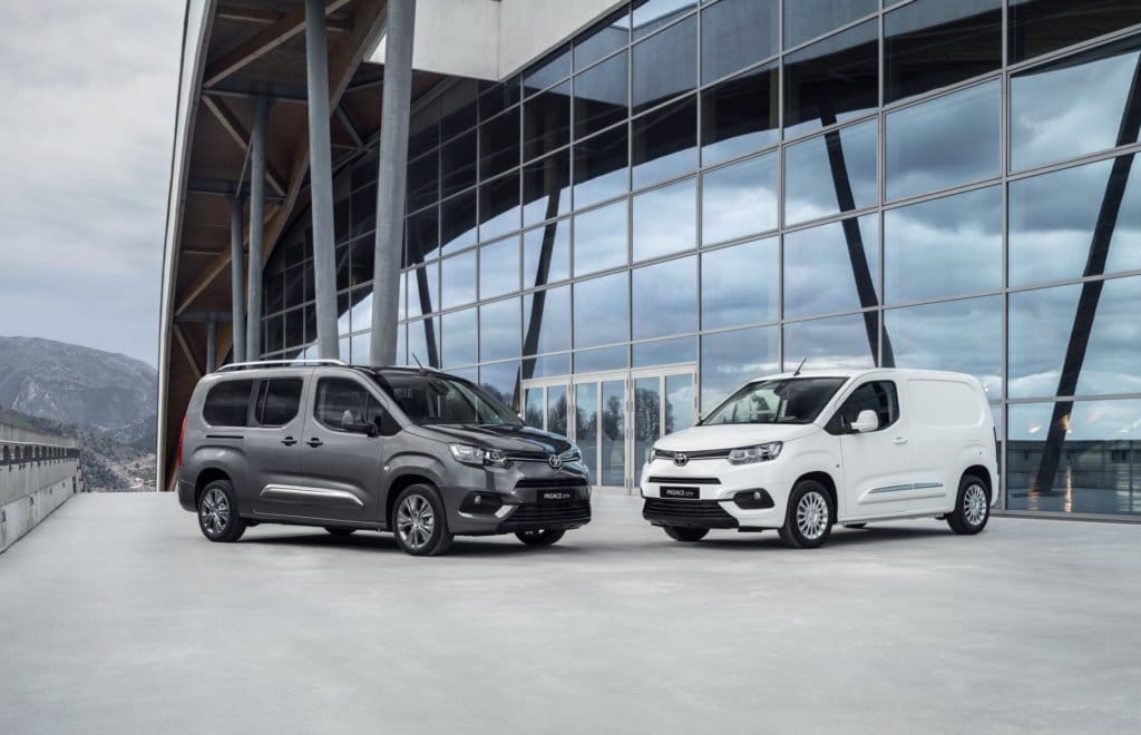 Elektrische bestelwagens 2020 - Toyota Proace elektrisch