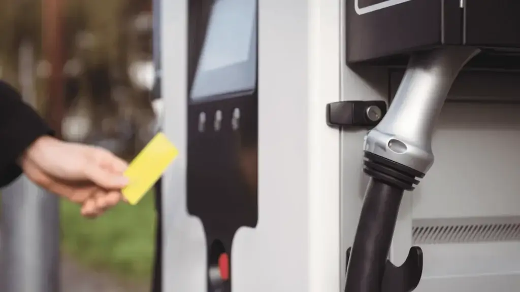 electric car charging card