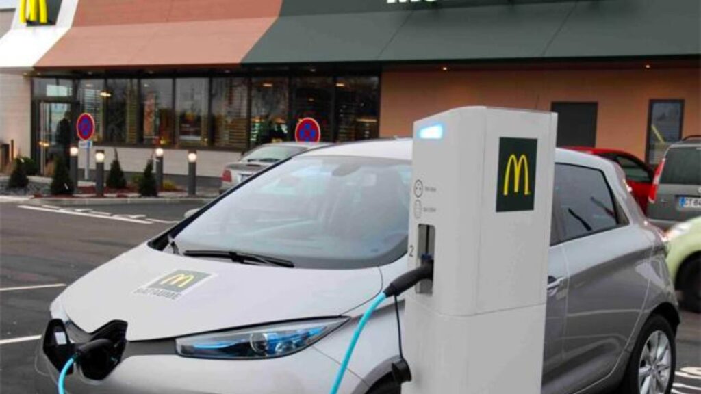 McDonald&#039;s charging station