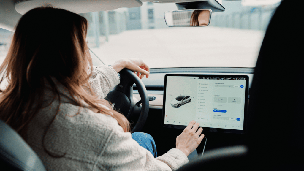 Tesla Model 3 interieur