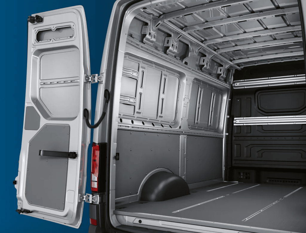 Volkswagen e-Crafter trunk