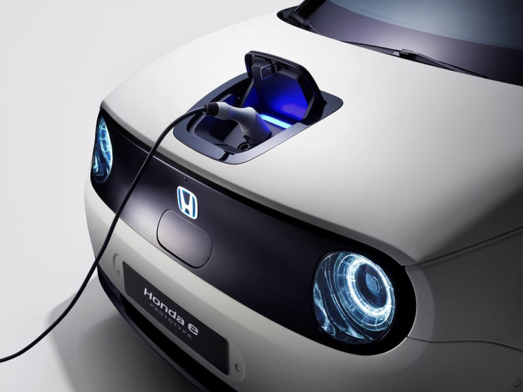 Charging the Honda e