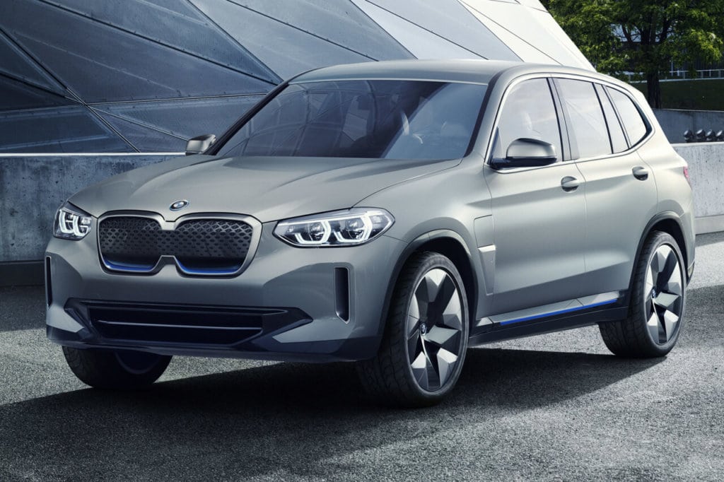 BMW IX3 electric SUVs