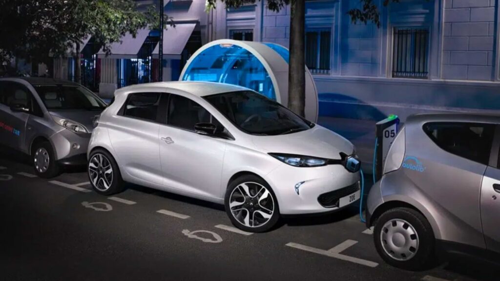 Renault ZOE en charge