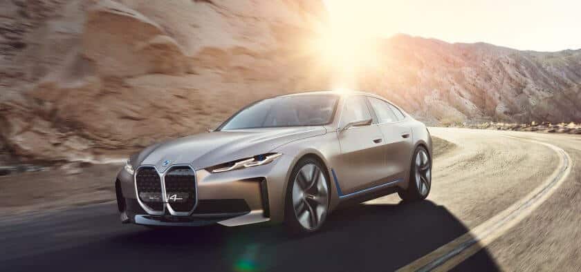 Voitures électriques 2021 BMW i4