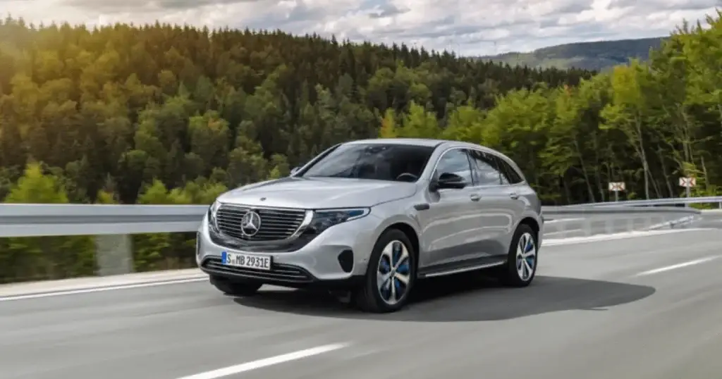 Mercedes EQC elektrische auto