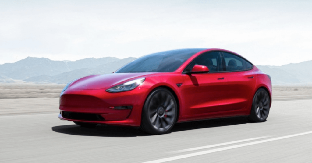 Tesla Model 3 elektrische auto