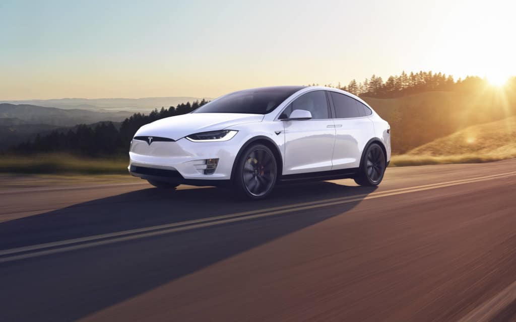 Tesla Model X luxe elektrische auto's