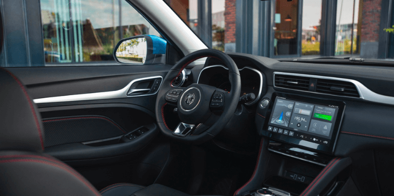 MG ZS EV interior