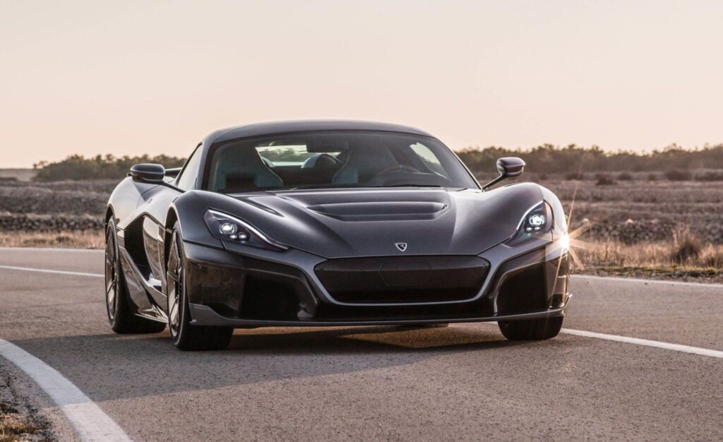 rimac c twee luxe elektrische auto's