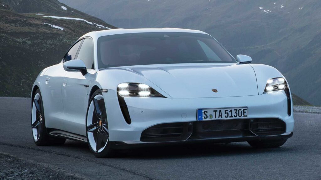 porsche gezicht elektrische auto