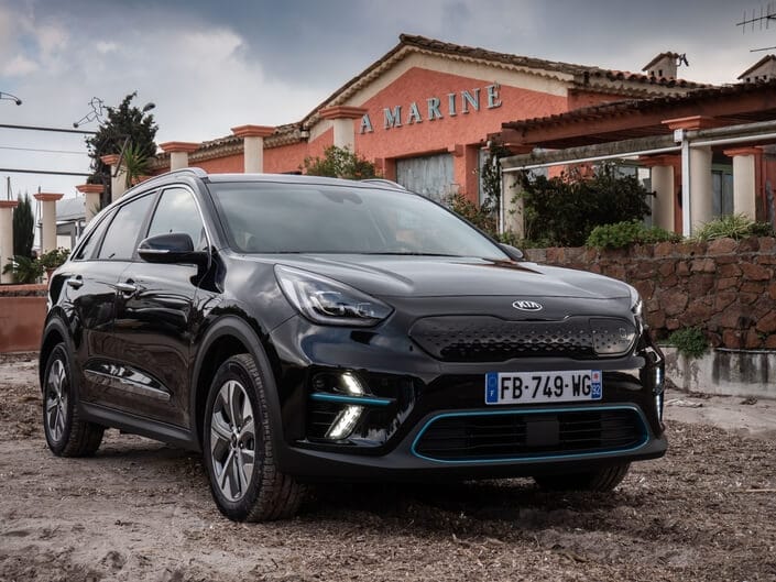 Kia e Niro - electric car highway