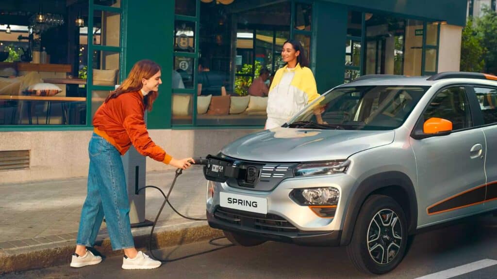 Dacia Spring recharge