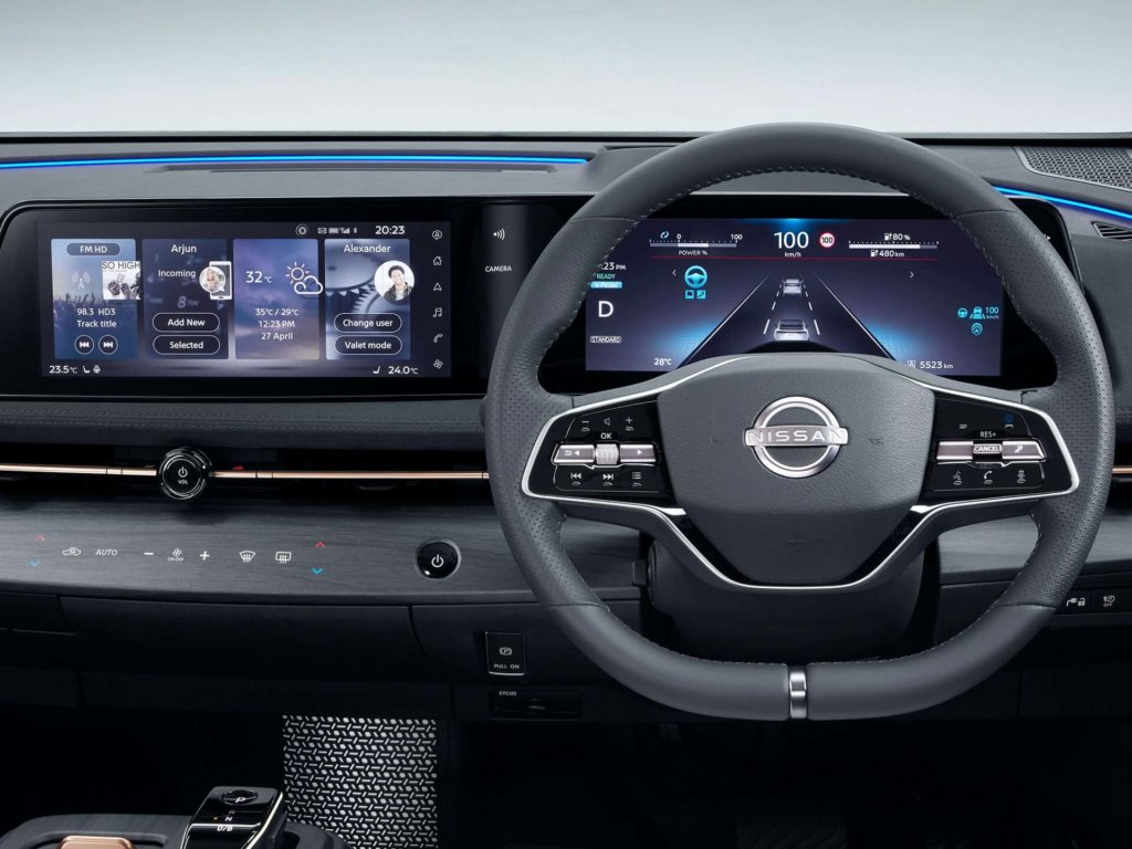 nissan ariya interieur