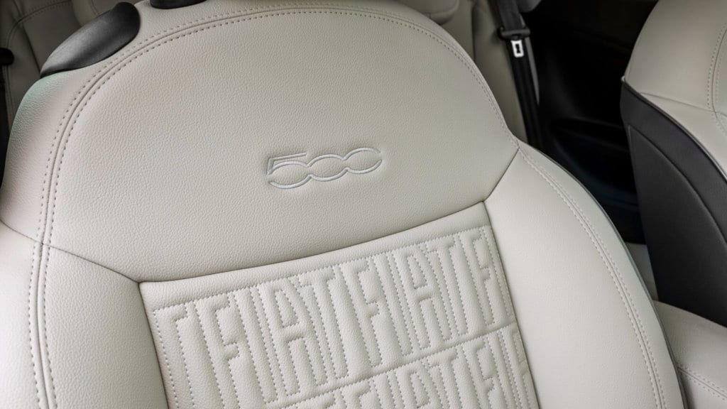 Fiat 500 e interior