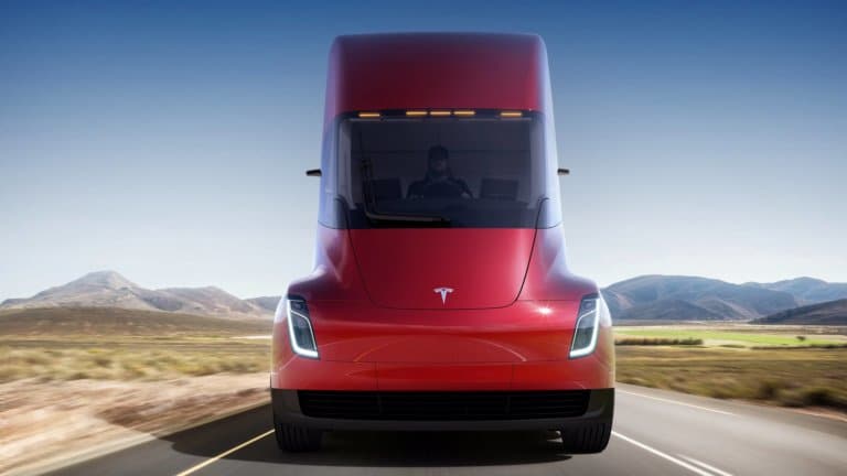 Tesla Semi elektrische vrachtwagen