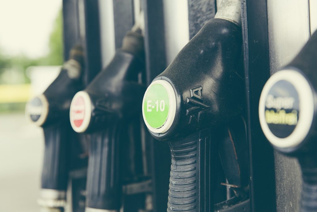 prijsverhoging brandstofpomp