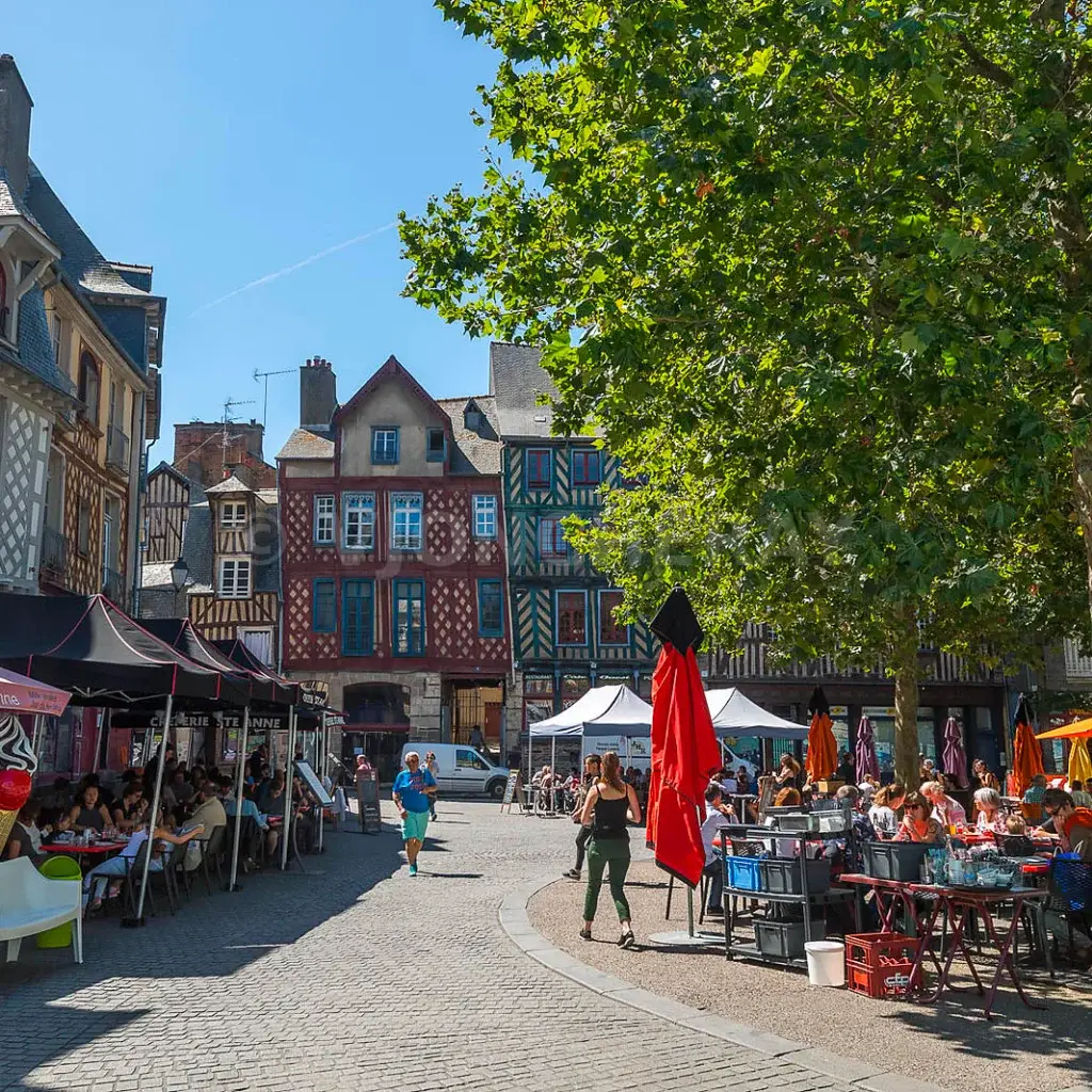 Charging station in Brittany