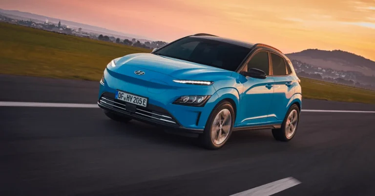 Hyundai Kona Electric car 2022