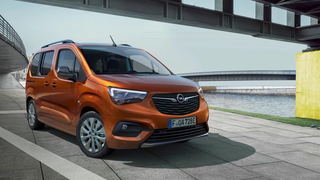 opel combo e life cote gauche