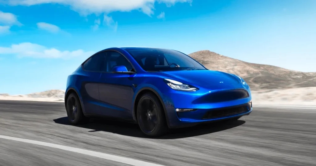 Tesla Model Y voiture électrique 2022