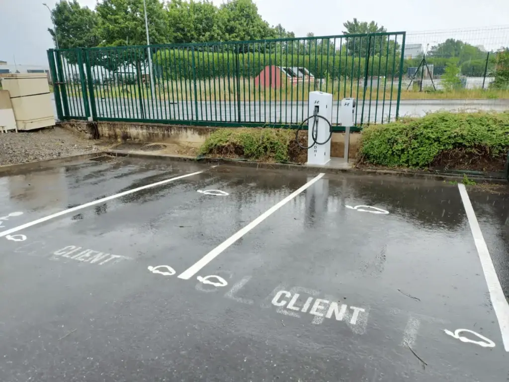 Customized charging station installation