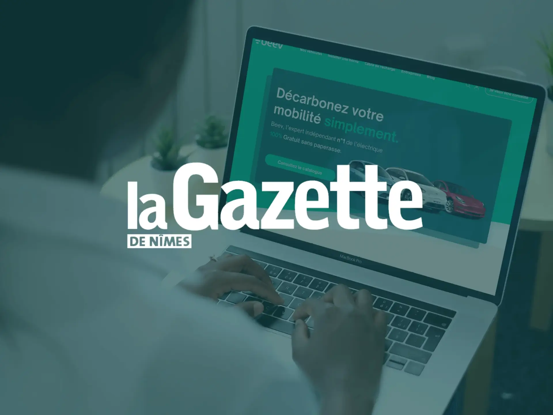 Beev presse la Gazette de Nîmes