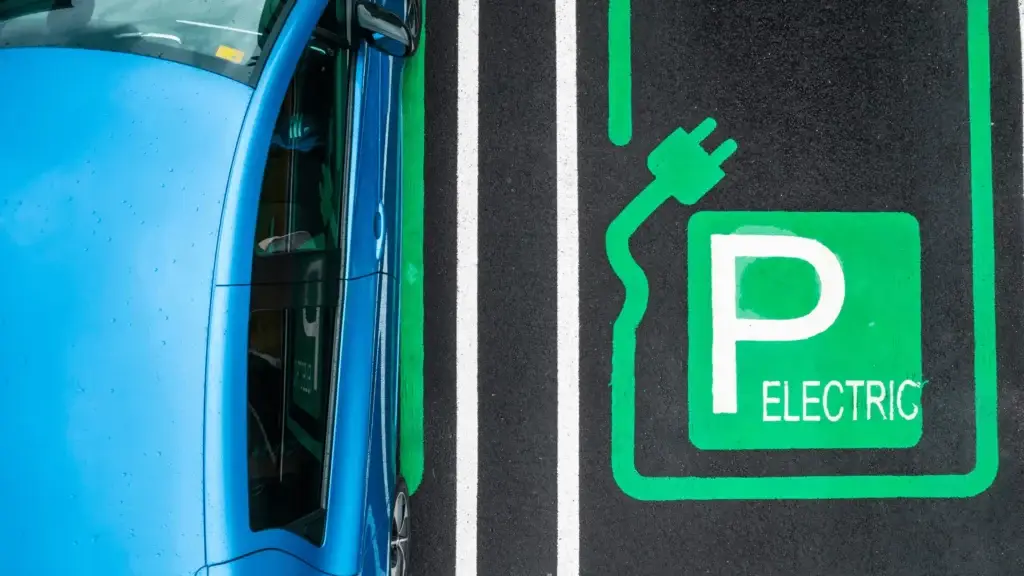 Electric car charging station