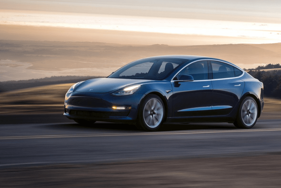 Tesla Model 3 buitenkant