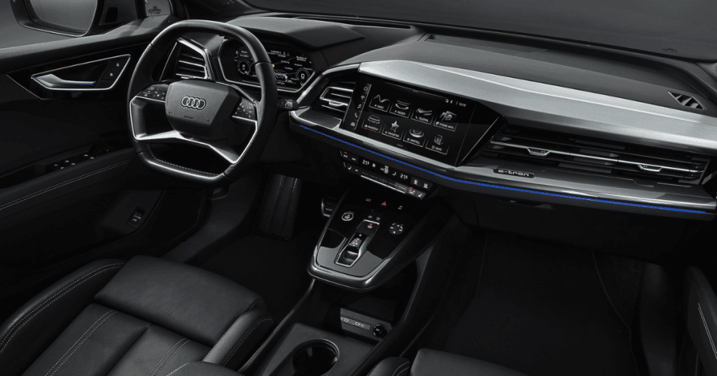Audi Q4 sportback e-tron volant