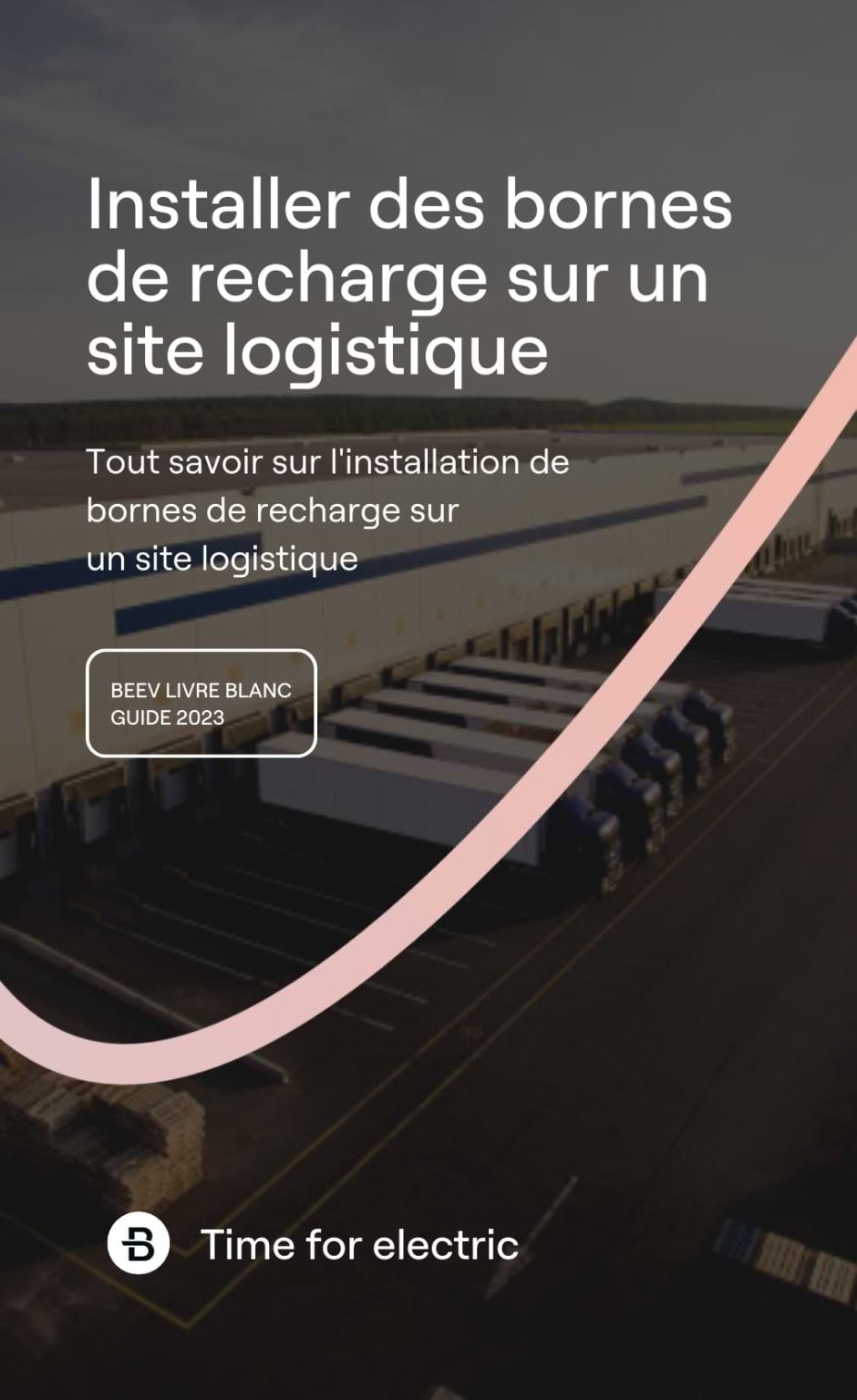 Couverture livre blanc borne site logistique