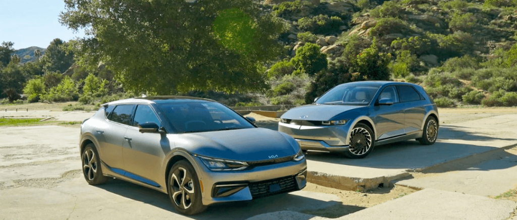 Kia ev6 ioniq on sale 5