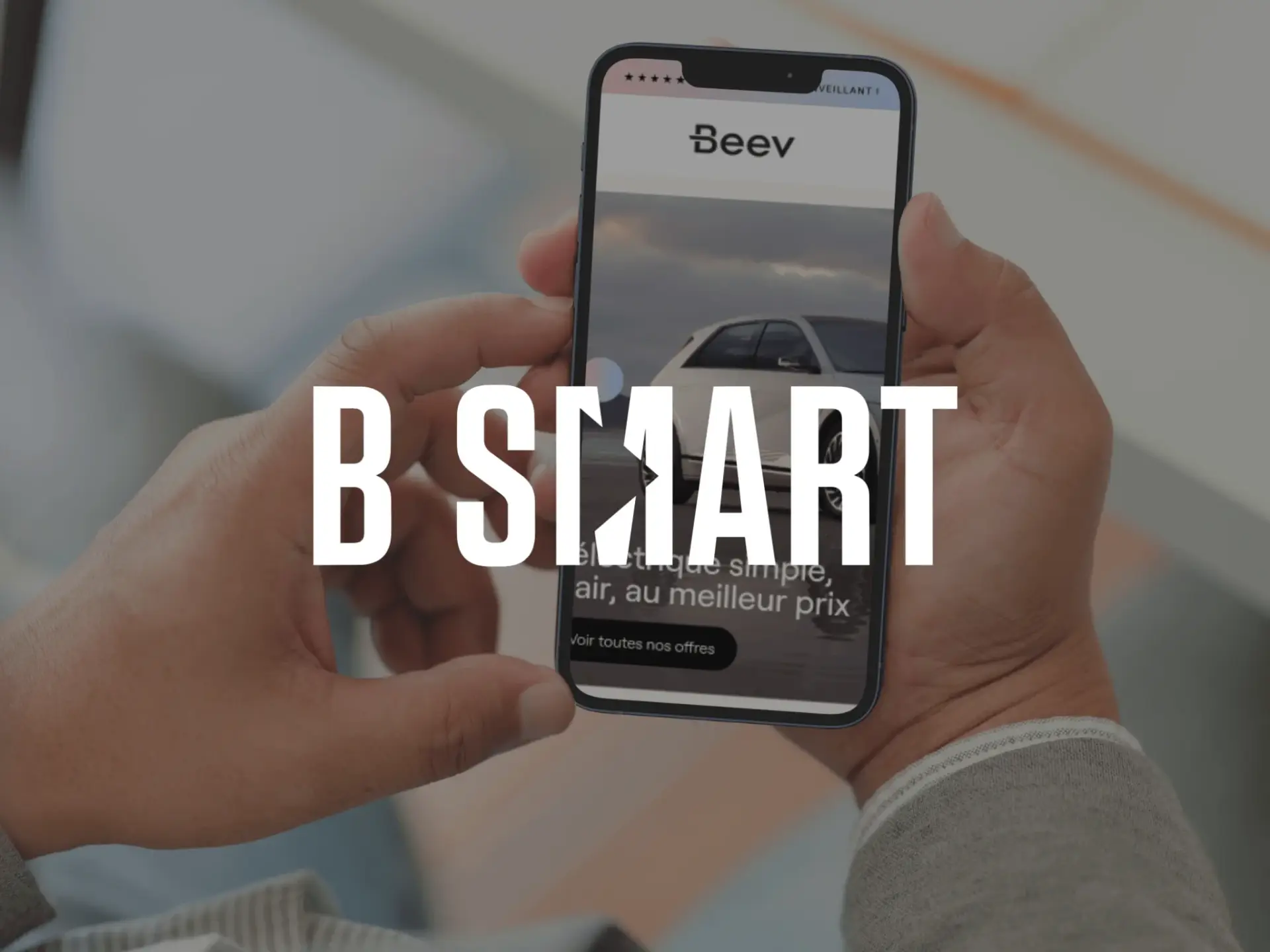 Druk op B Smart Beev