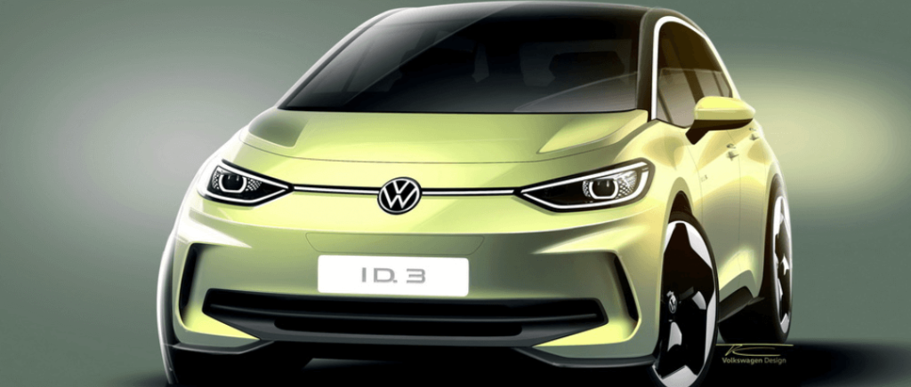 Volkswagen ID 3 deuxième génération face
