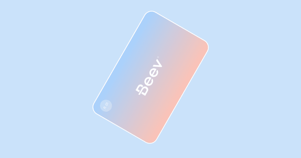 Carte Beev de recharge