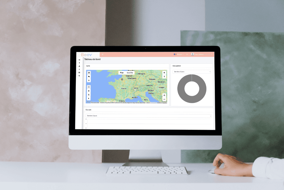 Logiciel supervision borne recharge