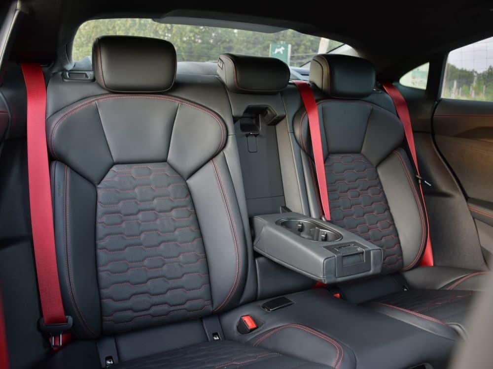 Audi RS 12 rear seats