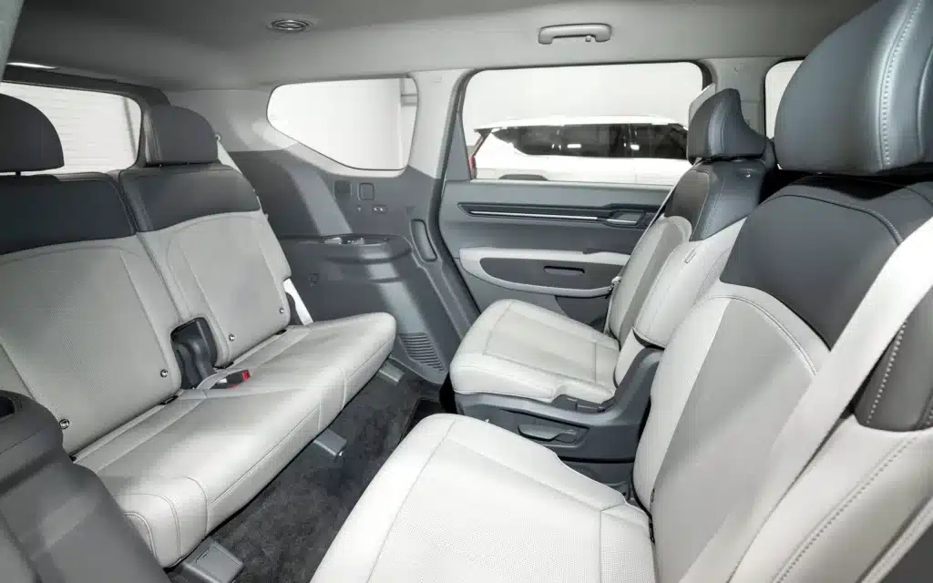 Kia EV9 rear seats