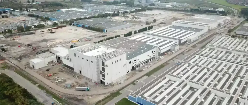 ACC batterijfabriek in aanbouw