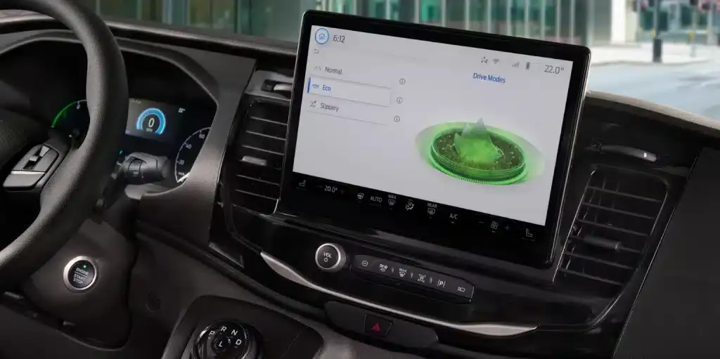 Tableau de bord Ford e-Transit