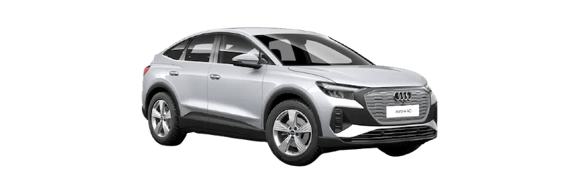 audi Q4 e tron sportback grey