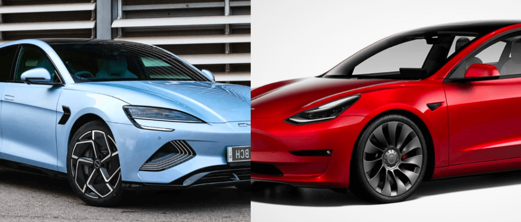 BYD Seal vs Tesla Model 3: which vehicle is better for professionals? - Beev
