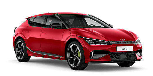 kia ev6 rouge profil