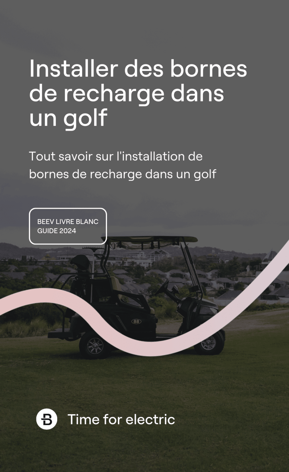 Installer des bornes de recharge dans un golf