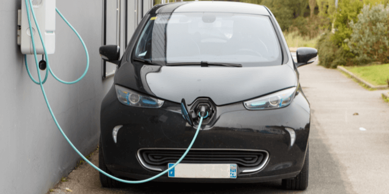 recharge d'une renault