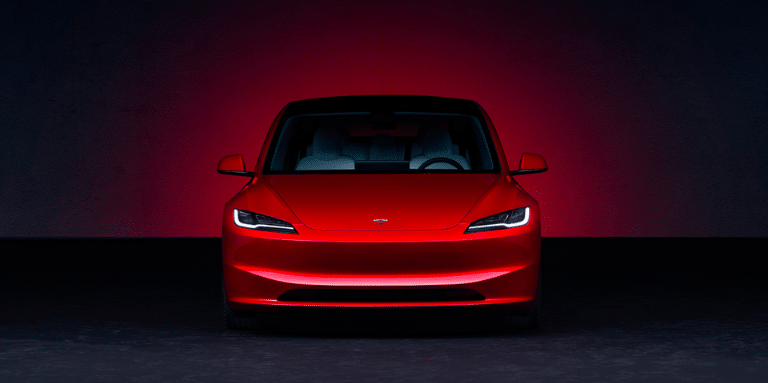 Tesla Model 3 Highland-face