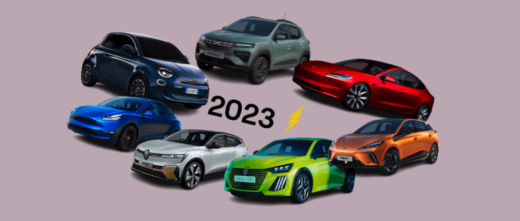 Elektrische auto's in 2023