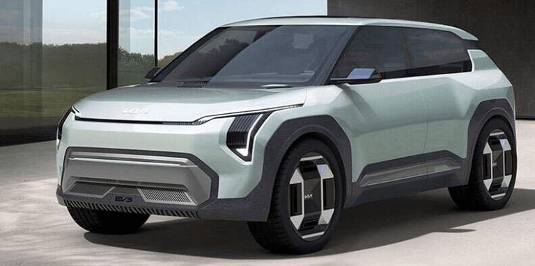 kia ev3 face